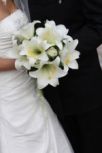 Brautstrauss Weiße Lilien