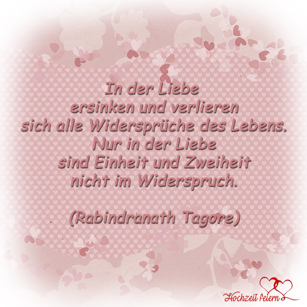 Hochzeit liebe ist gedicht Gedichte und